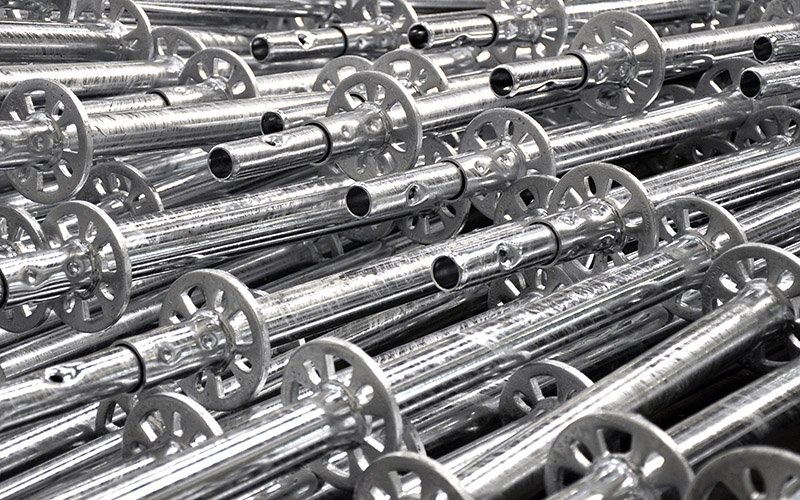 steel bolts, studs, rods, nuts, washers and tubes